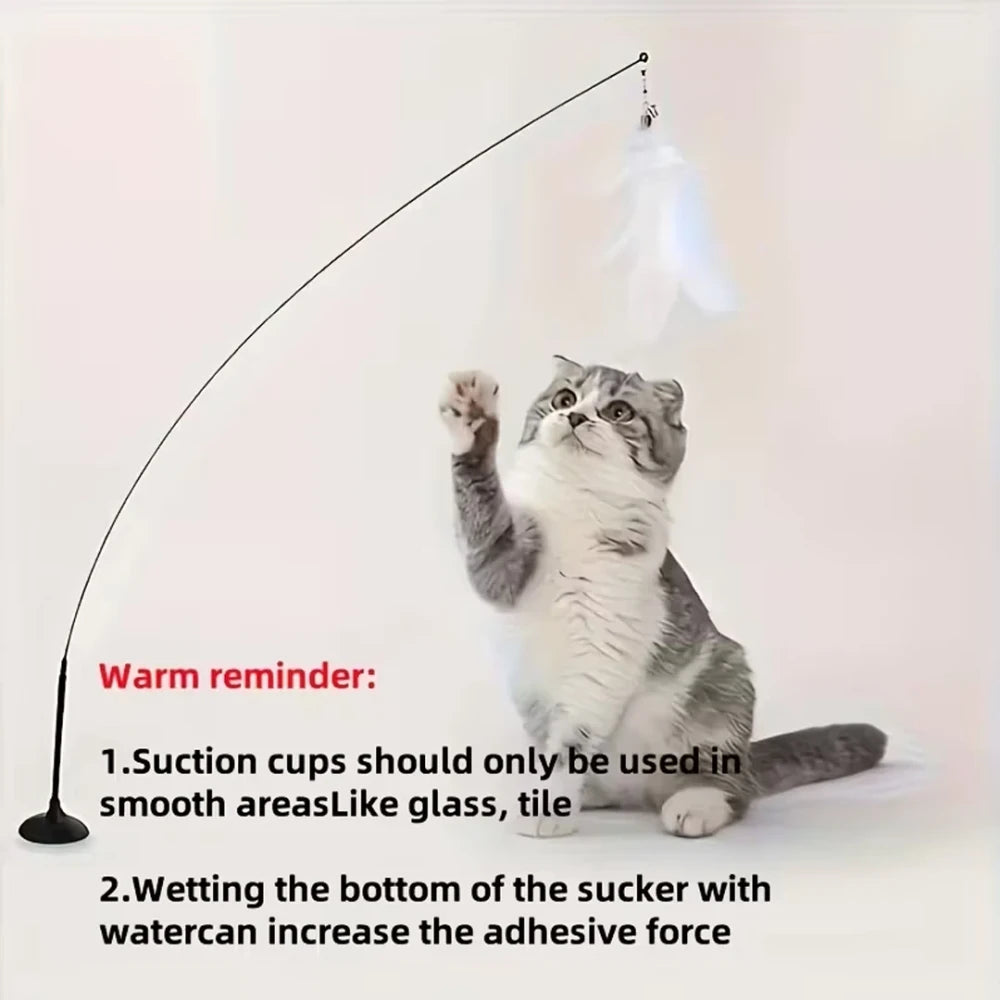 Cat Feather Bell Toy